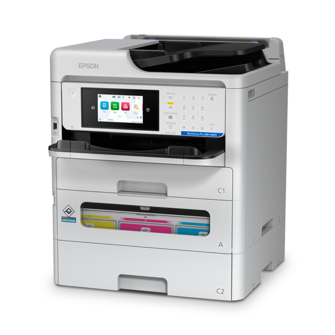 Epson WorkForce Pro EM-C800 | A4 Colour MFP - with Full Set of Inks and Installation